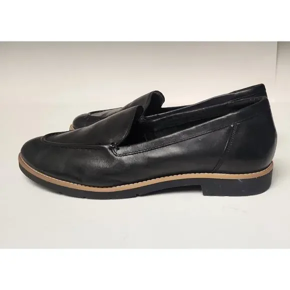 ALDO Women's Rheildanflex Leather Casual Loafer Shoes Black Size US 9 - Picture 4 of 9